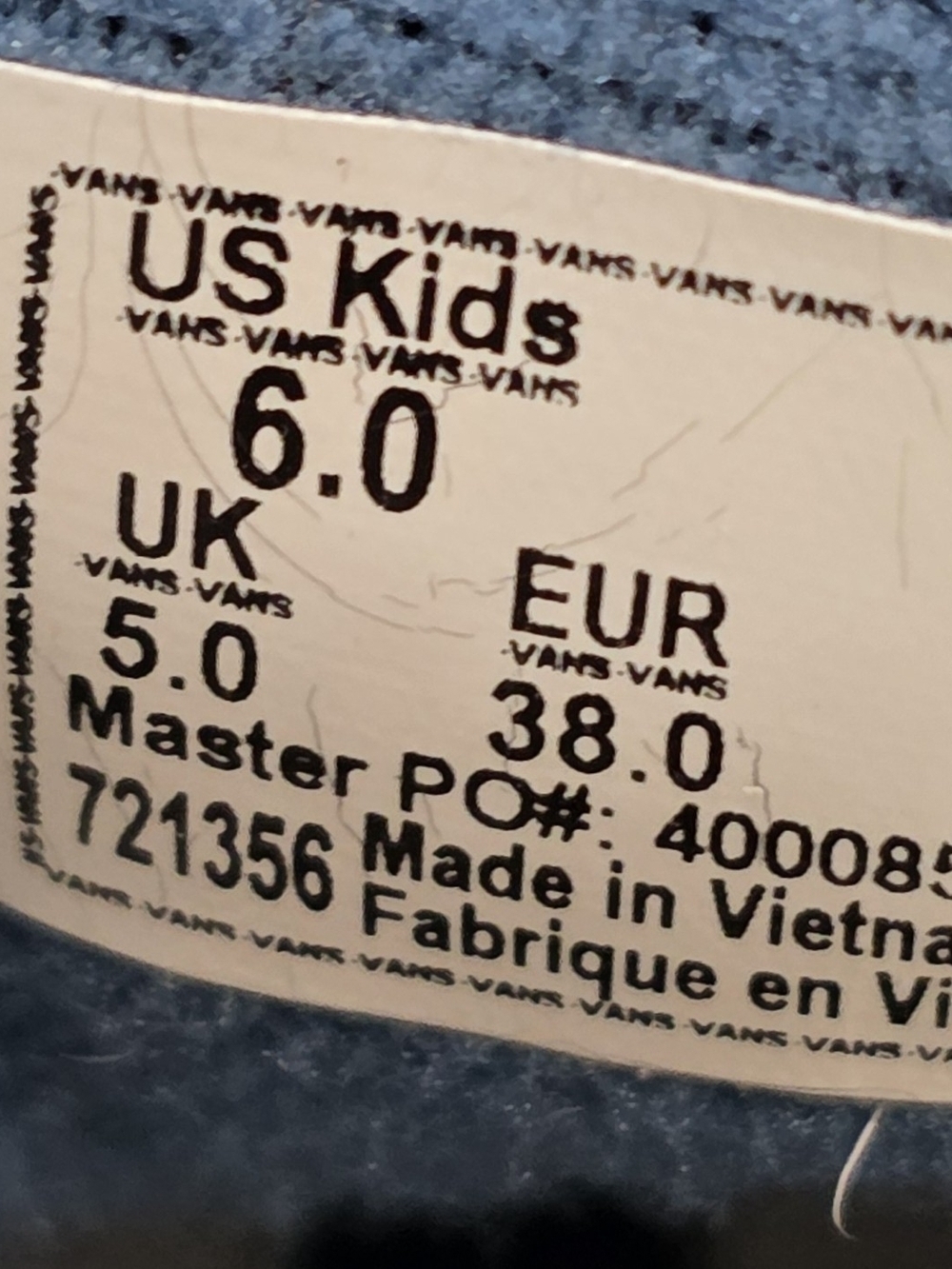 607 Vans x Harry Potter Sk8-Hi Zip "Hogwarts Castle" -Kids Size 6.0 / Womens 7.5 - Picture 7 of 7